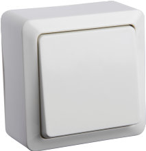 Bryter UTP 1-pol trapp Atia